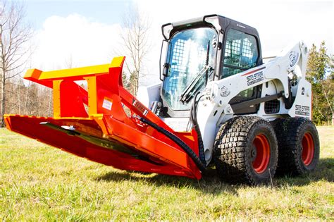 used skid steer brush mowers